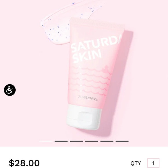 ✨ Brand New ✨ Saturday Skin Rub-a-dub Refining Skin Peel - Picture 2 of 2